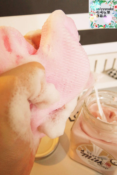 保養分享日本【POPSKIN馬奶超濃密洗顏泡】泡泡超綿密又洗得很乾淨不黏膩ポップスキン