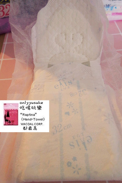 【日本大王elis愛麗思】日本衛生棉品牌,吸收透氣一級棒清爽零感,吸收度測試