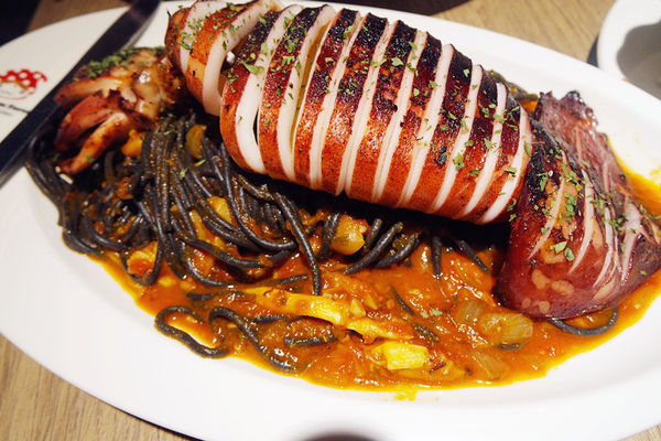 桃園【蘑菇森林義大利麵坊桃園ATT筷食尚店】CP高主題義式餐廳,份量大,滿足味蕾