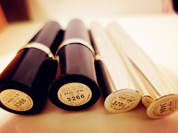 【media媚點】滋潤持久唇膏RS-25+RD-13晶透唇膏(PK-07+OR-05)