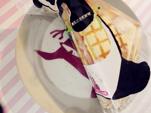 （Life日用品)♥【綠生活福利社】很可愛又超便利，一撕即開的側邊撕口三明治袋