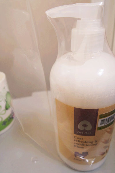 (寵物)毛髮亮柔順蓬鬆滋潤【ArfArf絲光柔馭沙龍級寵物護毛乳】擁有沙龍級感受