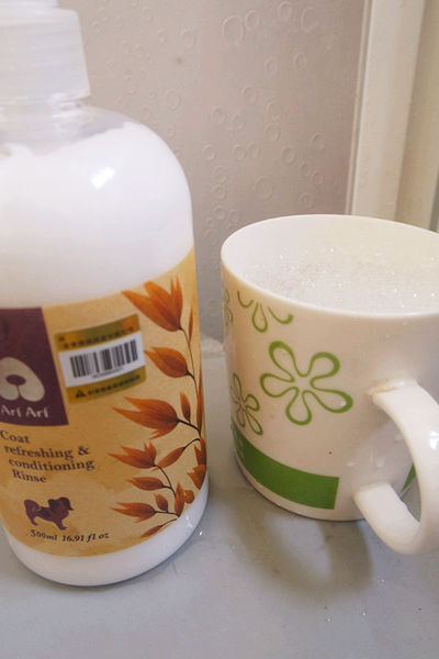 (寵物)毛髮亮柔順蓬鬆滋潤【ArfArf絲光柔馭沙龍級寵物護毛乳】擁有沙龍級感受