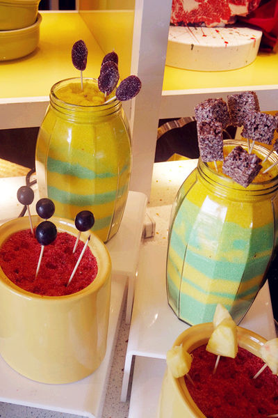 台北【W HOTEL】優美the kitchen table西餐廳,遊池放鬆,繽紛下午茶