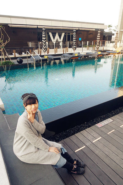 台北【W HOTEL】優美the kitchen table西餐廳,遊池放鬆,繽紛下午茶