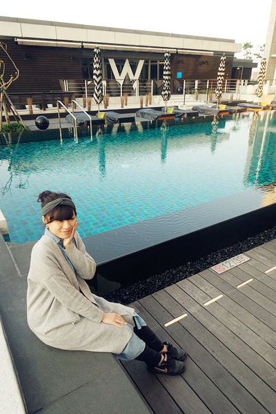 台北【W HOTEL】優美the kitchen table西餐廳,遊池放鬆,繽紛下午茶