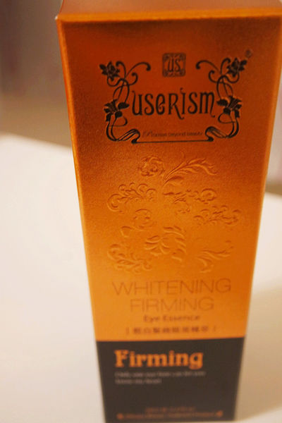 【userISM水漾仙跡靓白緊緻眼周精萃】緊緻亮眼精華,保養就從眼周開始吧！