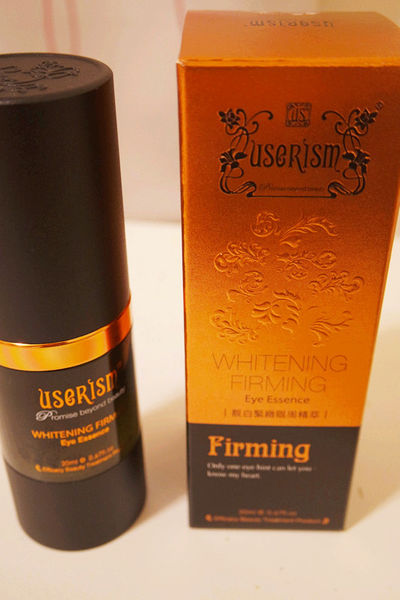 【userISM水漾仙跡靓白緊緻眼周精萃】緊緻亮眼精華,保養就從眼周開始吧！