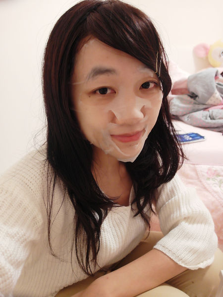 (體驗分享)♥韓國製會變色的神奇保濕【CL4天絲纖維溫度計面膜】