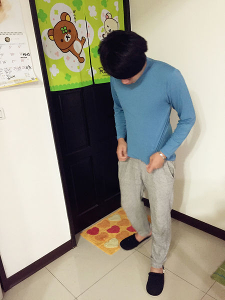 〔Peilou貝柔國際〕柔軟舒適保暖親膚秋冬穿搭男生貝柔WARM發熱衣系列