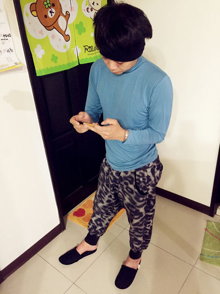 〔Peilou貝柔國際〕柔軟舒適保暖親膚秋冬穿搭男生貝柔WARM發熱衣系列