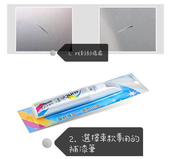 (體驗教學分享)♥車勢購物網汽車補漆筆選購教學指南