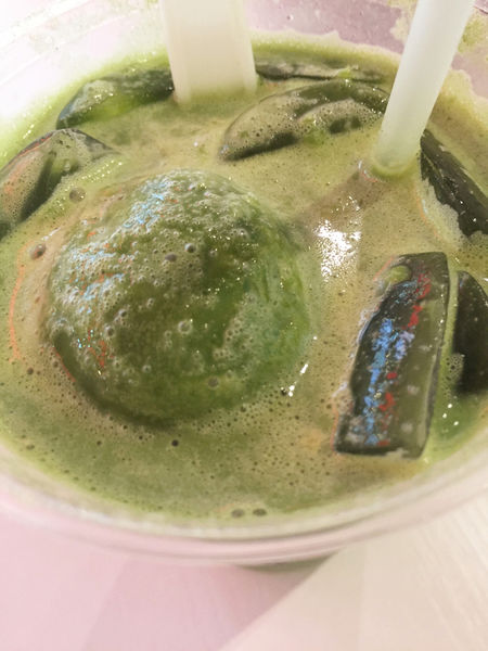 （FoOd桃園)♥清涼一下，消暑解渴的冰品飲料〔一抹綠日式手作抹茶大江店〕