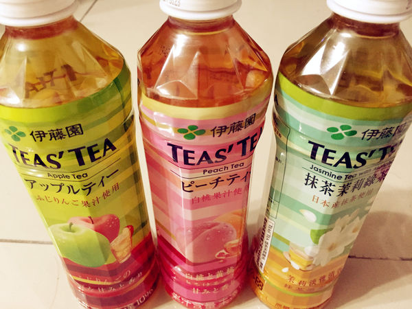 爽口甘甜都有的[日商沖繩伊藤園〕不苦澀抹茶茉莉綠茶,果香蘋果紅茶,蜜桃紅茶