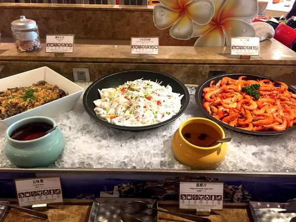 （FoOd雲林)♥舅公請吃飯-菜色多樣化的劍湖山王子大飯店自助餐初食咖啡口味的糖心蛋