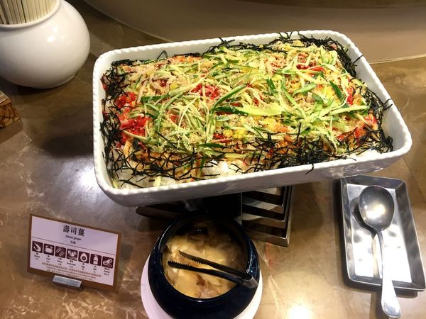 （FoOd雲林)♥舅公請吃飯-菜色多樣化的劍湖山王子大飯店自助餐初食咖啡口味的糖心蛋