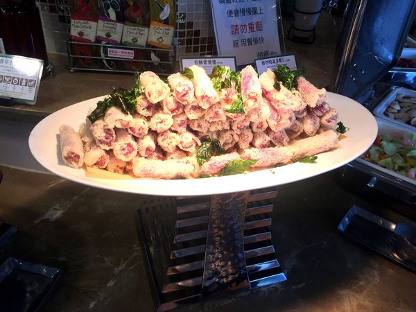 （FoOd雲林)♥舅公請吃飯-菜色多樣化的劍湖山王子大飯店自助餐初食咖啡口味的糖心蛋