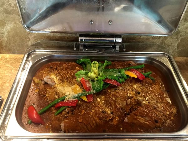 （FoOd雲林)♥舅公請吃飯-菜色多樣化的劍湖山王子大飯店自助餐初食咖啡口味的糖心蛋