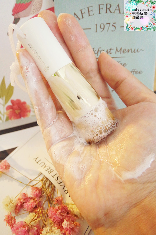 保養分享【LSY林三益】臉部清潔更省時的淨顏刷，不沾手小魔刷，好一個敷面膜的好幫手