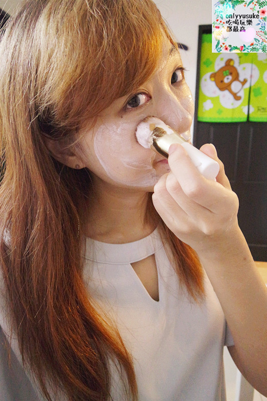 保養分享【LSY林三益】臉部清潔更省時的淨顏刷，不沾手小魔刷，好一個敷面膜的好幫手