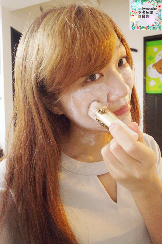 保養分享【LSY林三益】臉部清潔更省時的淨顏刷，不沾手小魔刷，好一個敷面膜的好幫手