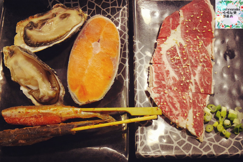 FoOd桃園[御燒原味無煙燒烤]頂級又美味的吃到飽饗宴，海鮮肉品超澎拜