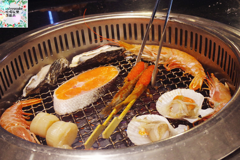 FoOd桃園[御燒原味無煙燒烤]頂級又美味的吃到飽饗宴，海鮮肉品超澎拜