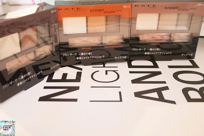 美妝分享【KATE】3D棕影立體眼影盒N超顯色混血大眼,映象唇膏一抹服貼顯色美艷