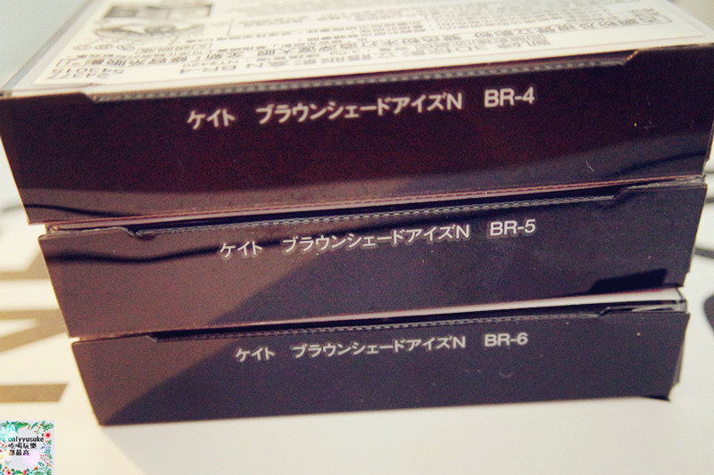 美妝分享【KATE】3D棕影立體眼影盒N超顯色混血大眼,映象唇膏一抹服貼顯色美艷