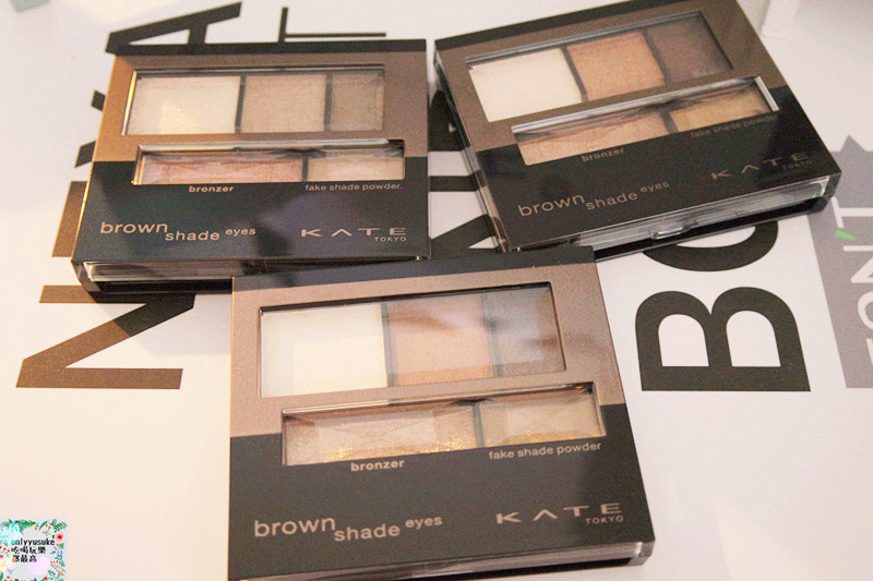 美妝分享【KATE】3D棕影立體眼影盒N超顯色混血大眼,映象唇膏一抹服貼顯色美艷
