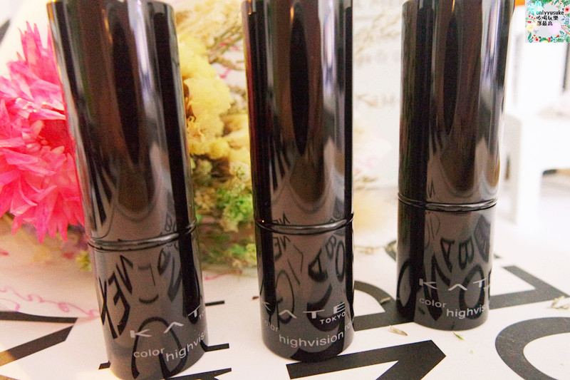 美妝分享【KATE】3D棕影立體眼影盒N超顯色混血大眼,映象唇膏一抹服貼顯色美艷