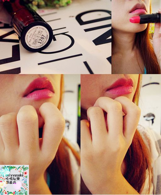 美妝分享【KATE】3D棕影立體眼影盒N超顯色混血大眼,映象唇膏一抹服貼顯色美艷