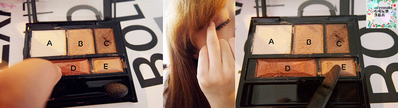 美妝分享【KATE】3D棕影立體眼影盒N超顯色混血大眼,映象唇膏一抹服貼顯色美艷