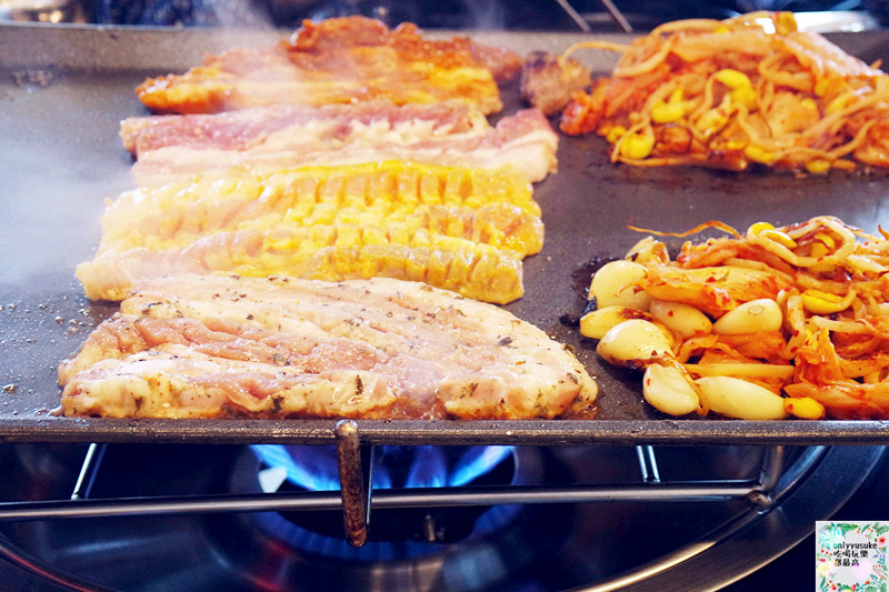 FOOD桃園【韓國第一品牌八色烤肉桃園二號店】桌烤,多口味厚實五花肉滿足想大口吃肉的慾望