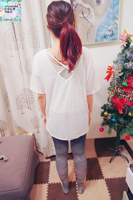 【VOUX 機能緊身褲Irisation灰色】 彈力超好顯瘦高腰包腹運動必備