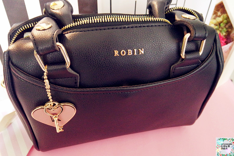 【Robin May愛戀鎖心-蜜糖波士頓包】台灣嚴選質感時尚包,好穿搭,多背法