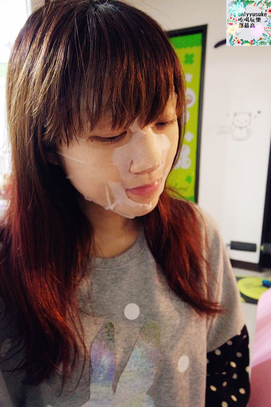 【韓國Crazy Skin膜束絲拉提緊緻面膜】臉眼同時保養,一包搞定,小資女愛