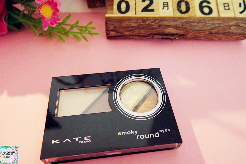美妝分享【KATE微熏光暈眼影】一指畫圓輕鬆變圓潤立體大眼
