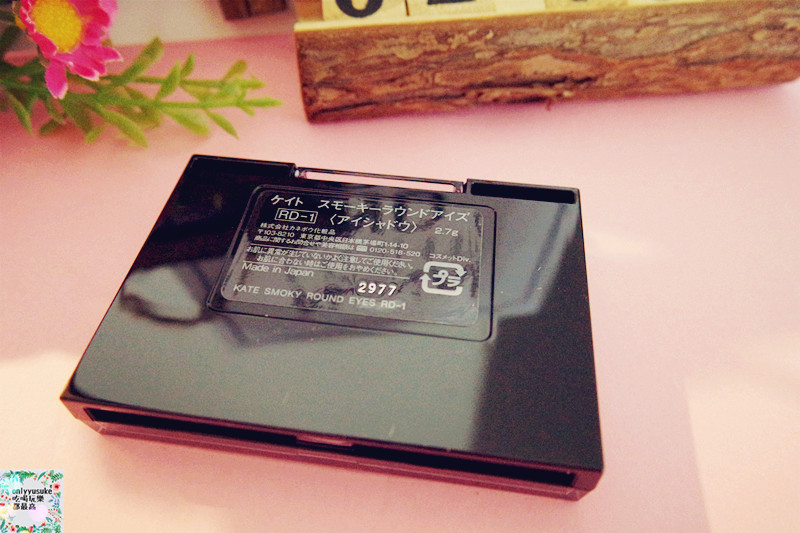 美妝分享【KATE微熏光暈眼影】一指畫圓輕鬆變圓潤立體大眼