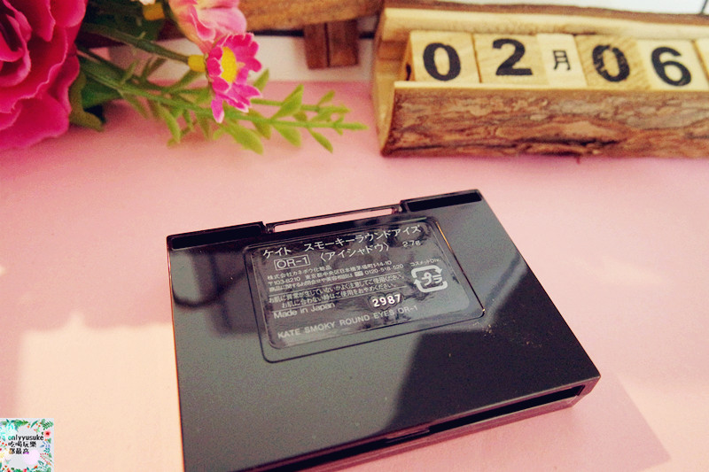 美妝分享【KATE微熏光暈眼影】一指畫圓輕鬆變圓潤立體大眼