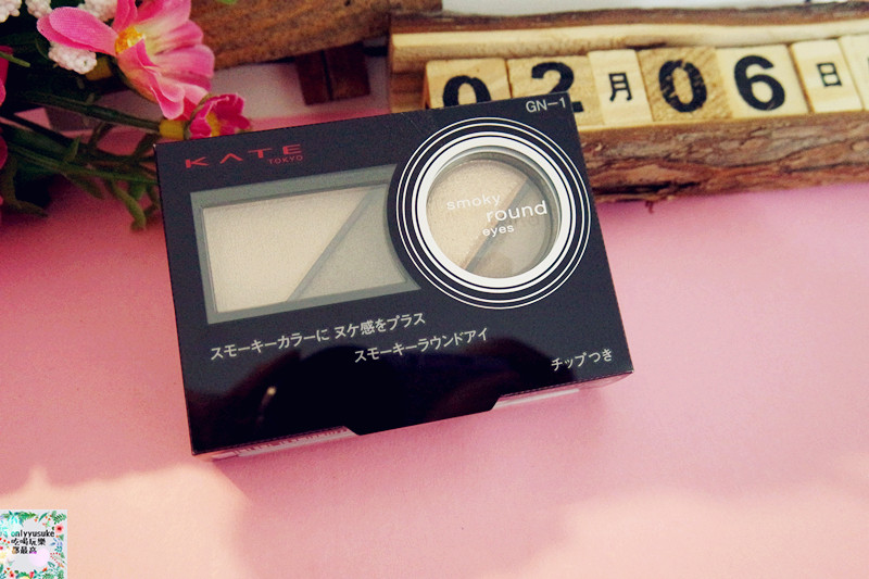 美妝分享【KATE微熏光暈眼影】一指畫圓輕鬆變圓潤立體大眼