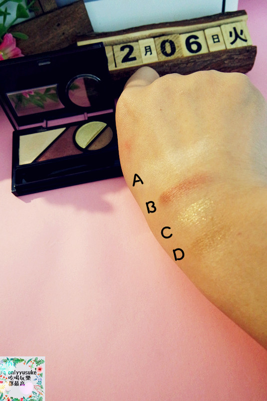 美妝分享【KATE微熏光暈眼影】一指畫圓輕鬆變圓潤立體大眼