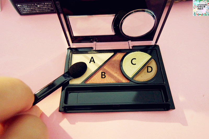 美妝分享【KATE微熏光暈眼影】一指畫圓輕鬆變圓潤立體大眼