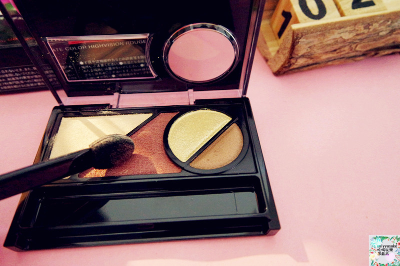 美妝分享【KATE微熏光暈眼影】一指畫圓輕鬆變圓潤立體大眼