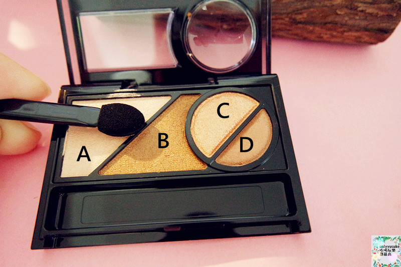 美妝分享【KATE微熏光暈眼影】一指畫圓輕鬆變圓潤立體大眼