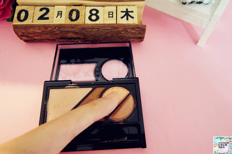 美妝分享【KATE微熏光暈眼影】一指畫圓輕鬆變圓潤立體大眼