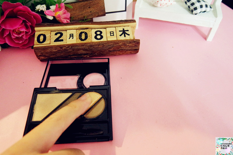 美妝分享【KATE微熏光暈眼影】一指畫圓輕鬆變圓潤立體大眼