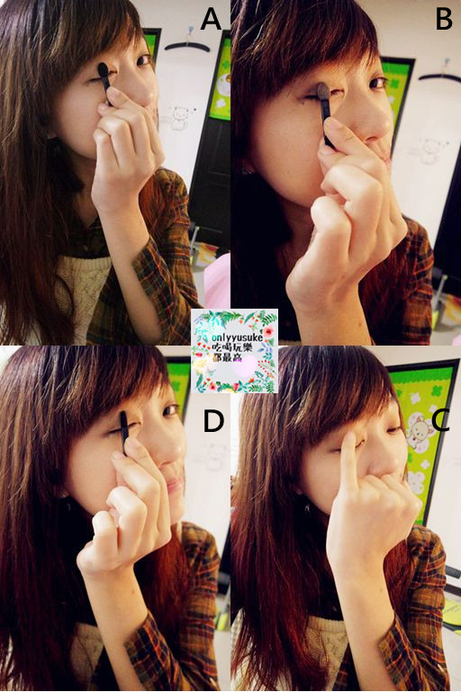 美妝分享【KATE微熏光暈眼影】一指畫圓輕鬆變圓潤立體大眼