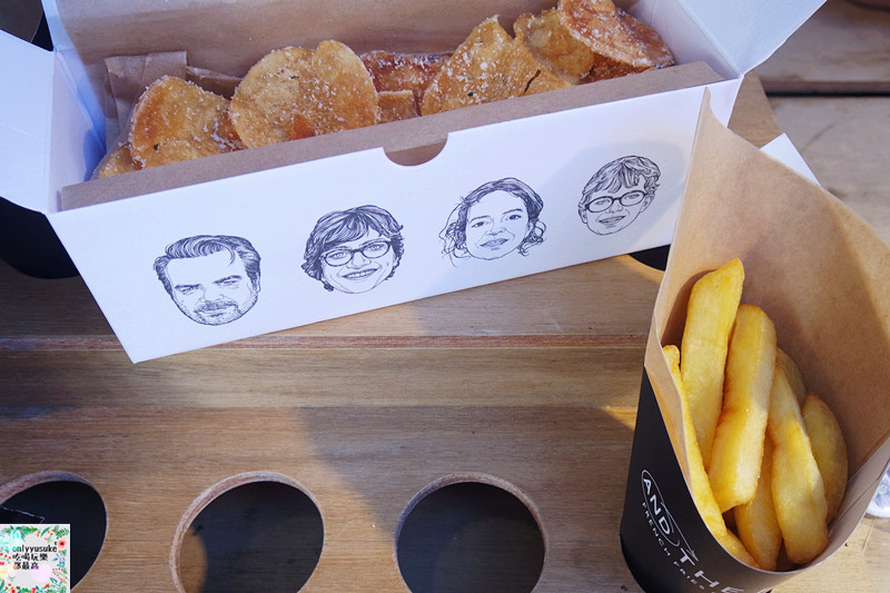 必吃的東京薯條【And The Friet Taiwan 薯條專門店】散步美食,薯條花束