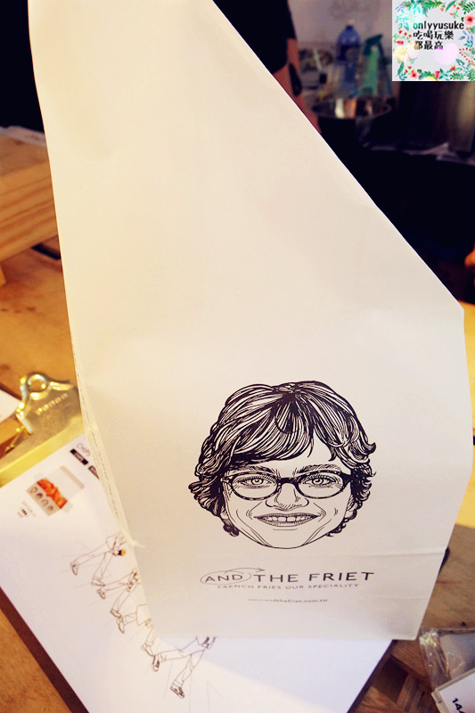 必吃的東京薯條【And The Friet Taiwan 薯條專門店】散步美食,薯條花束